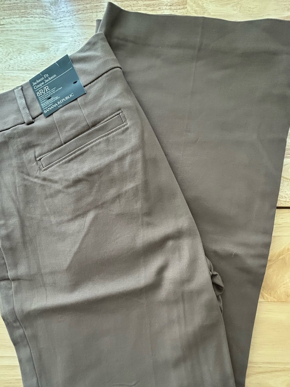 Banana Republic Women’s Jackson Fit Pants Tan/Light Brown, Size 8R